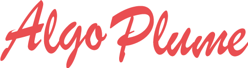 Logo AlgoPlume - pink