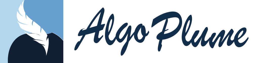 Logo AlgoPlume - pink